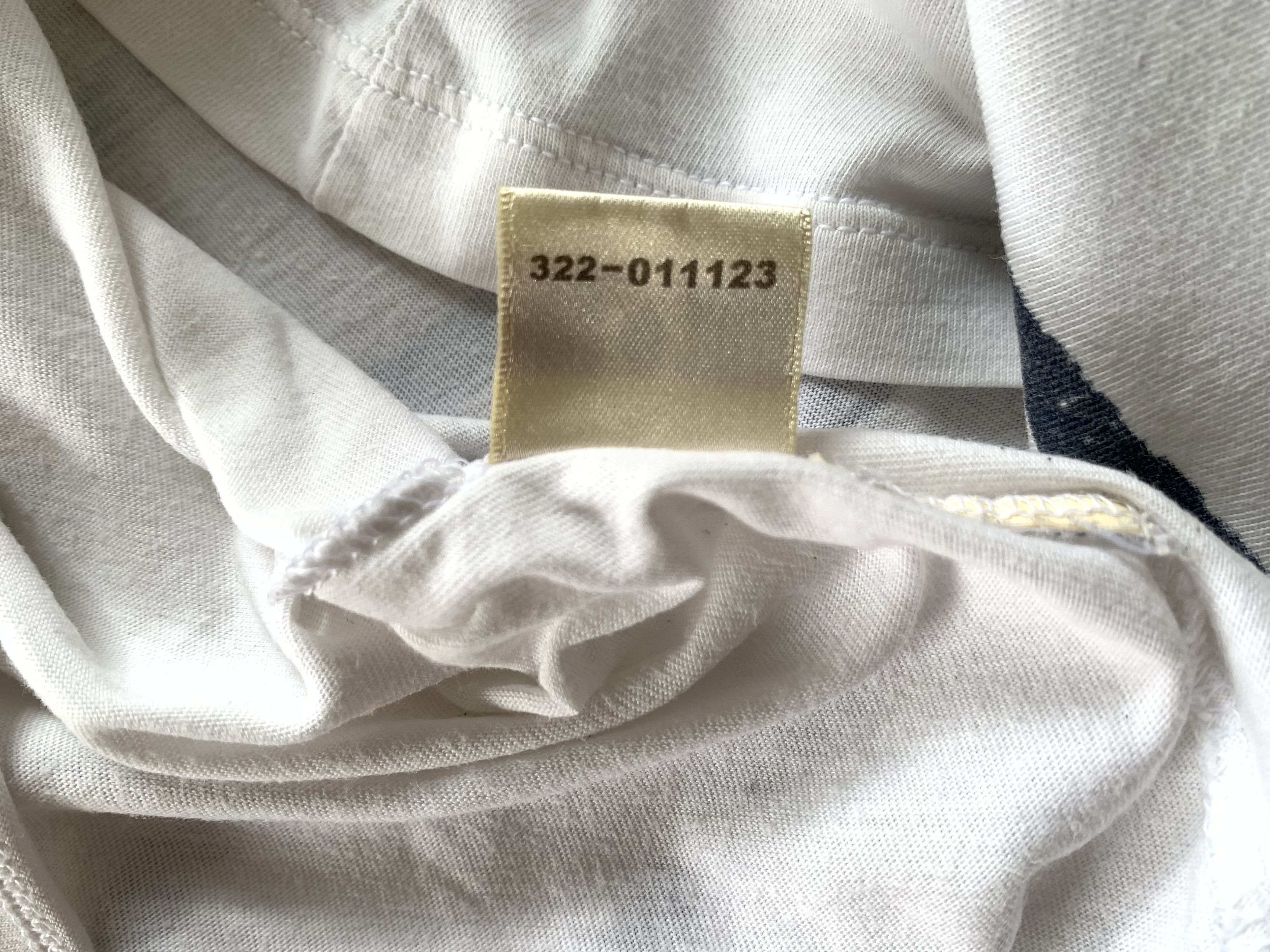 Japanese Brand True Religion White Strie Pocket Printed T Shirt Size US S / EU 44-46 / 1 - 8 Thumbnail