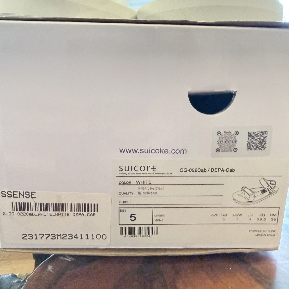 Suicoke SUICOKE Sandal Depa White Women US 7 Size US 7 / IT 37 - 2 Thumbnail