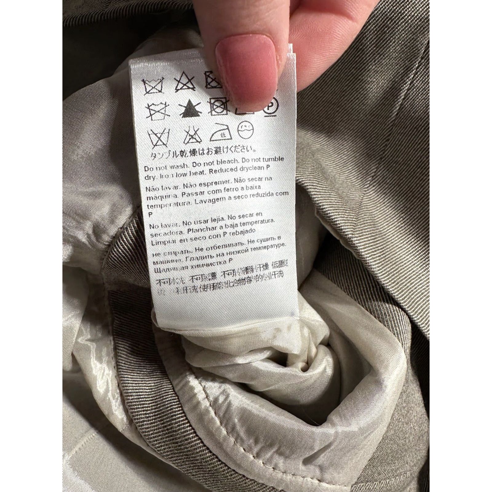 Escada Escada Pant Suit Wool Olive Green 40 Women Regular Size Style 5006784 MSRP 1550 Size 27" / US 4 / IT 40 - 6 Thumbnail