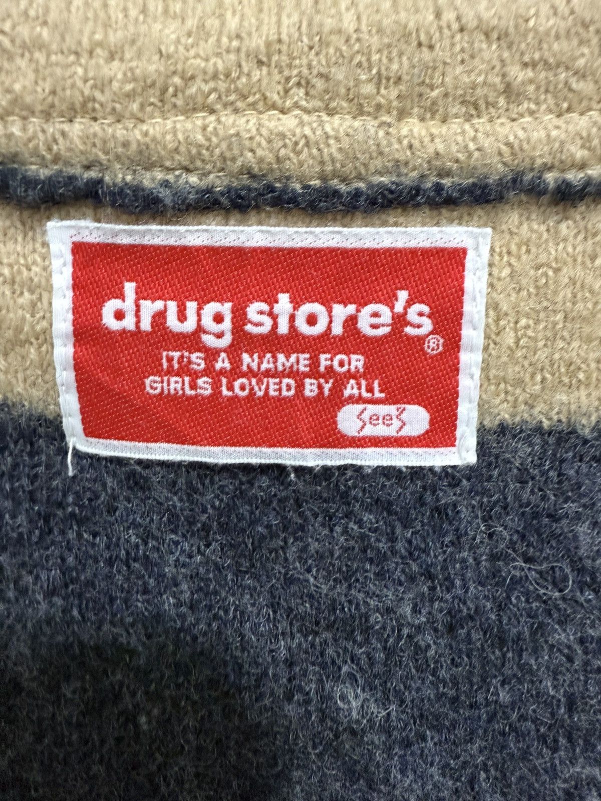 Japanese Brand Japan Brand Drug Store’s Stripe Fleece Hoodies Size US M / EU 48-50 / 2 - 7 Thumbnail