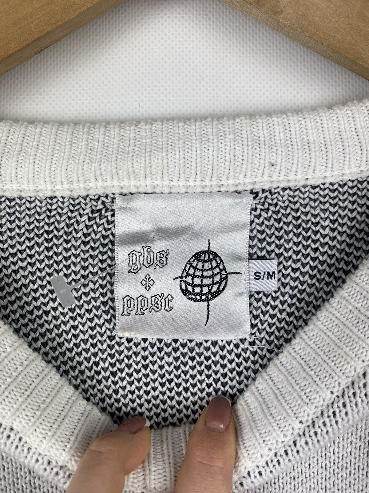 Japanese Brand GBS PPSC men’s avant-garde sweater pullover size S / M Size US S / EU 44-46 / 1 - 11 Thumbnail