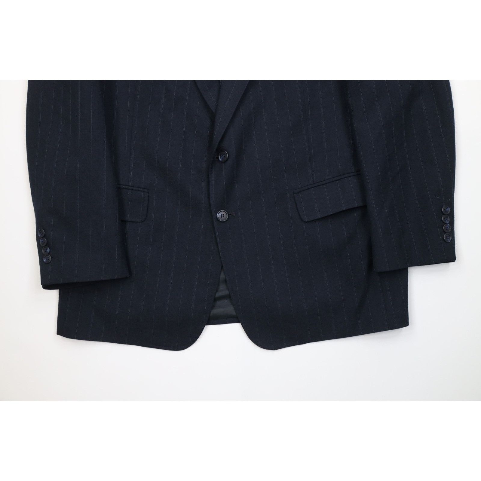 Vintage Vintage 90s Streetwear Wool Blend 2 Piece Suit Wedding Size 42R - 4 Thumbnail