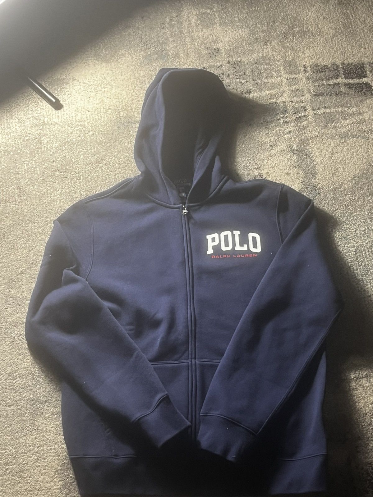 Polo Ralph Lauren Polo Ralph Lauren Navy Blue Zip-up Size US S / EU 44-46 / 1 - 2 Thumbnail