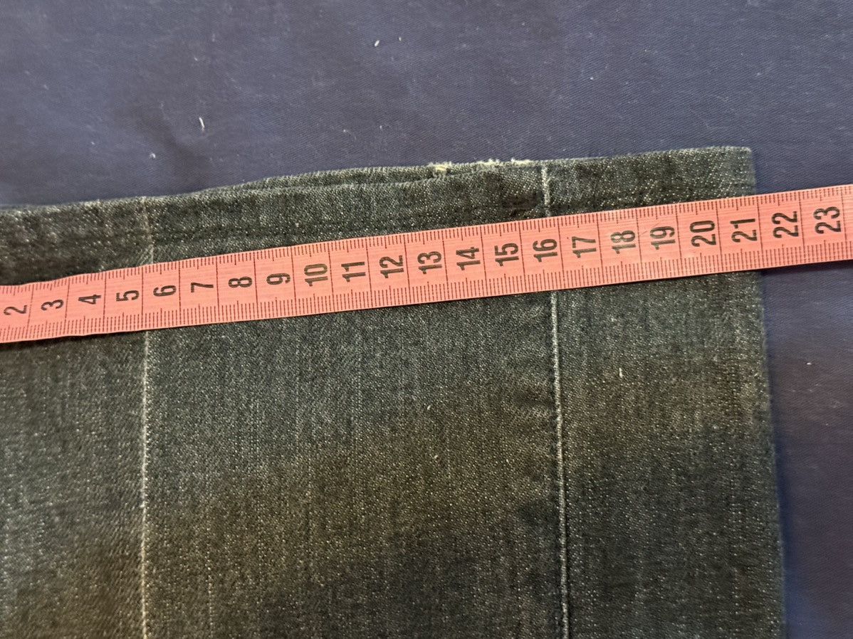 Yves Saint Laurent 2003 30x29 YSL Jeans Flare Denim Pants Black Rive Gauche Size US 30 / EU 46 - 25 Thumbnail