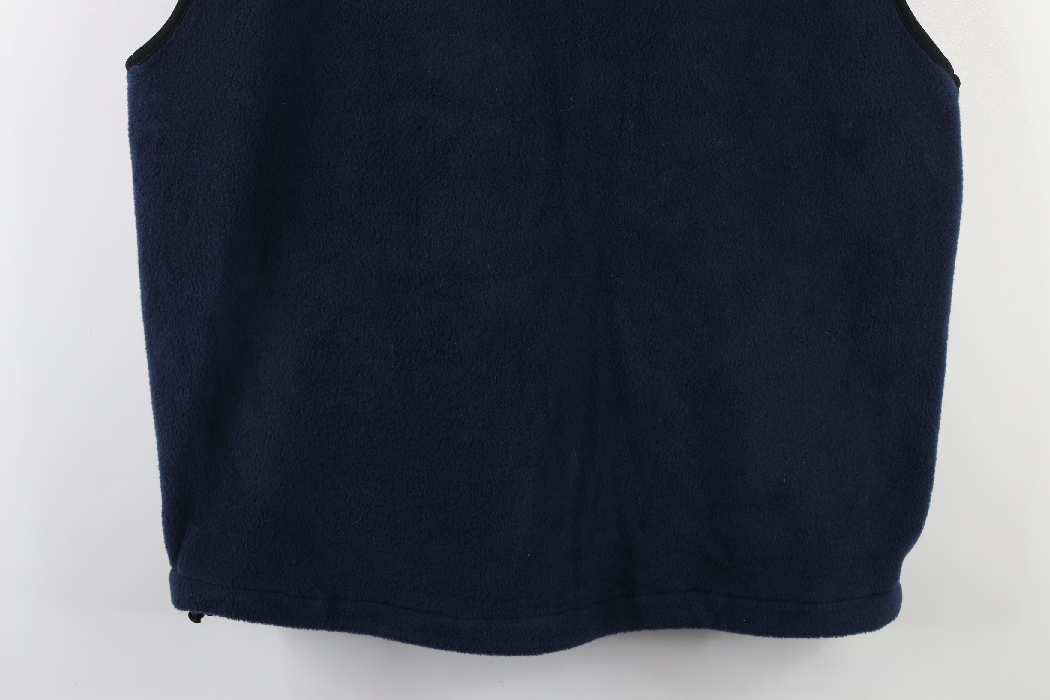 Vintage × Woolrich Woolen Mills Vintage Woolrich Blank Full Zip Fleece Vest Jacket Navy Blue Size US L / EU 52-54 / 3 - 12 Thumbnail
