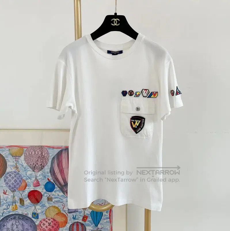 Louis Vuitton Louis Vuitton Women's Logo Cotton T. Size XS / US 0-2 / IT 36-38 - 1 Thumbnail