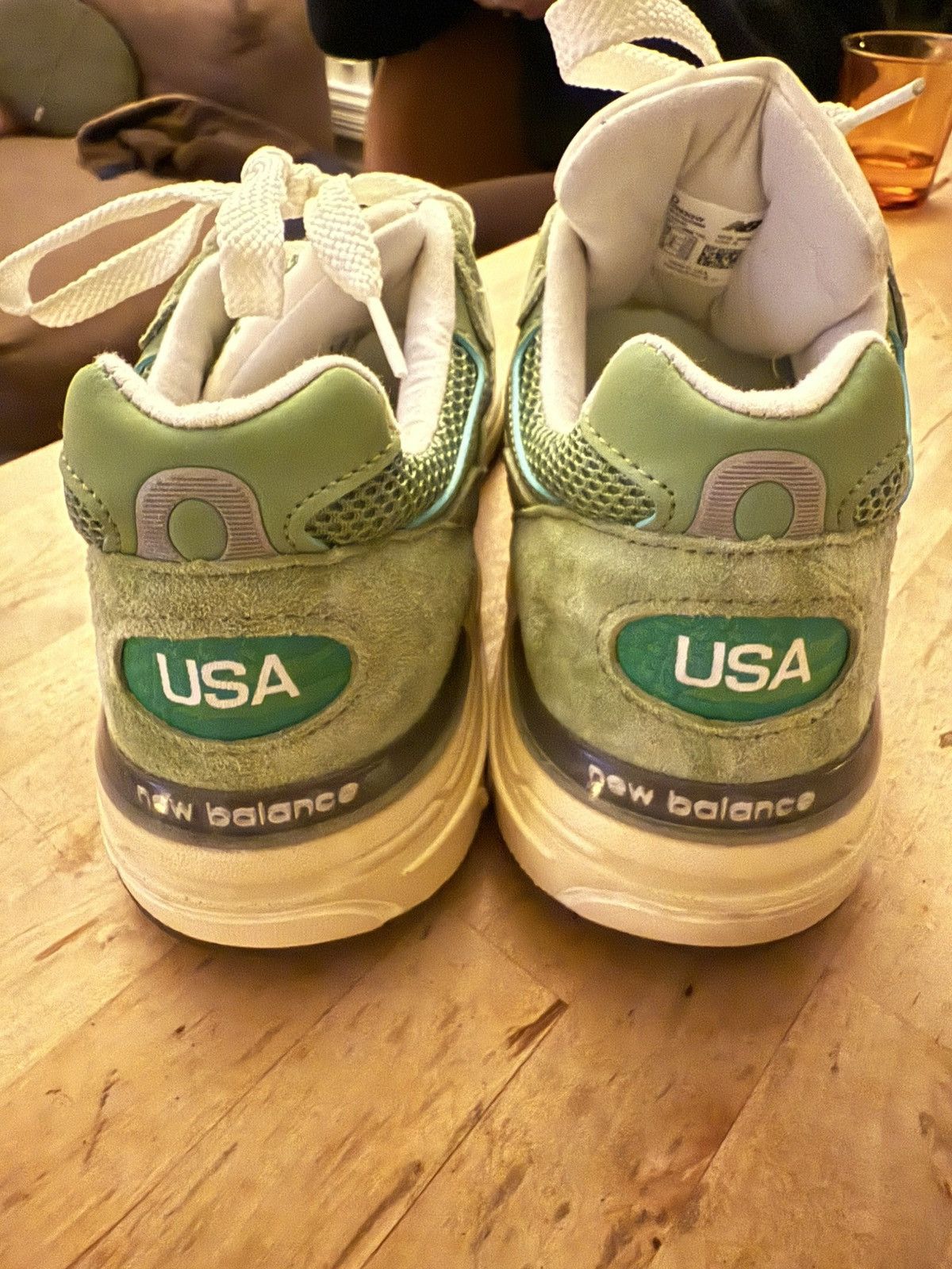 New Balance Green New balance Teddy Saints Size US 8 / EU 41 - 3 Thumbnail