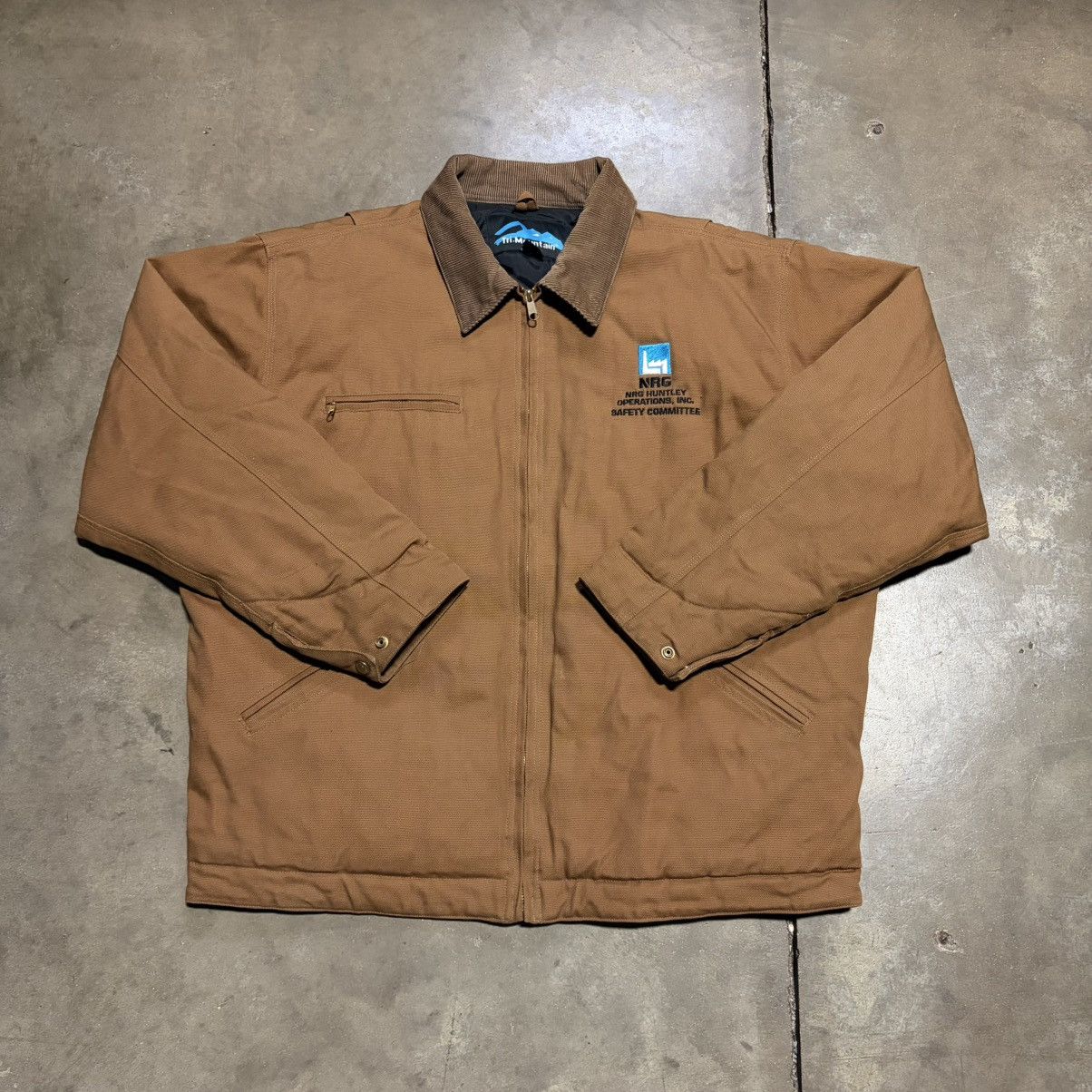 Vintage Vintage Tri Mountain Canvas Jacket Corduroy Detroit Workwear Size US XL / EU 56 / 4 - 2 Thumbnail