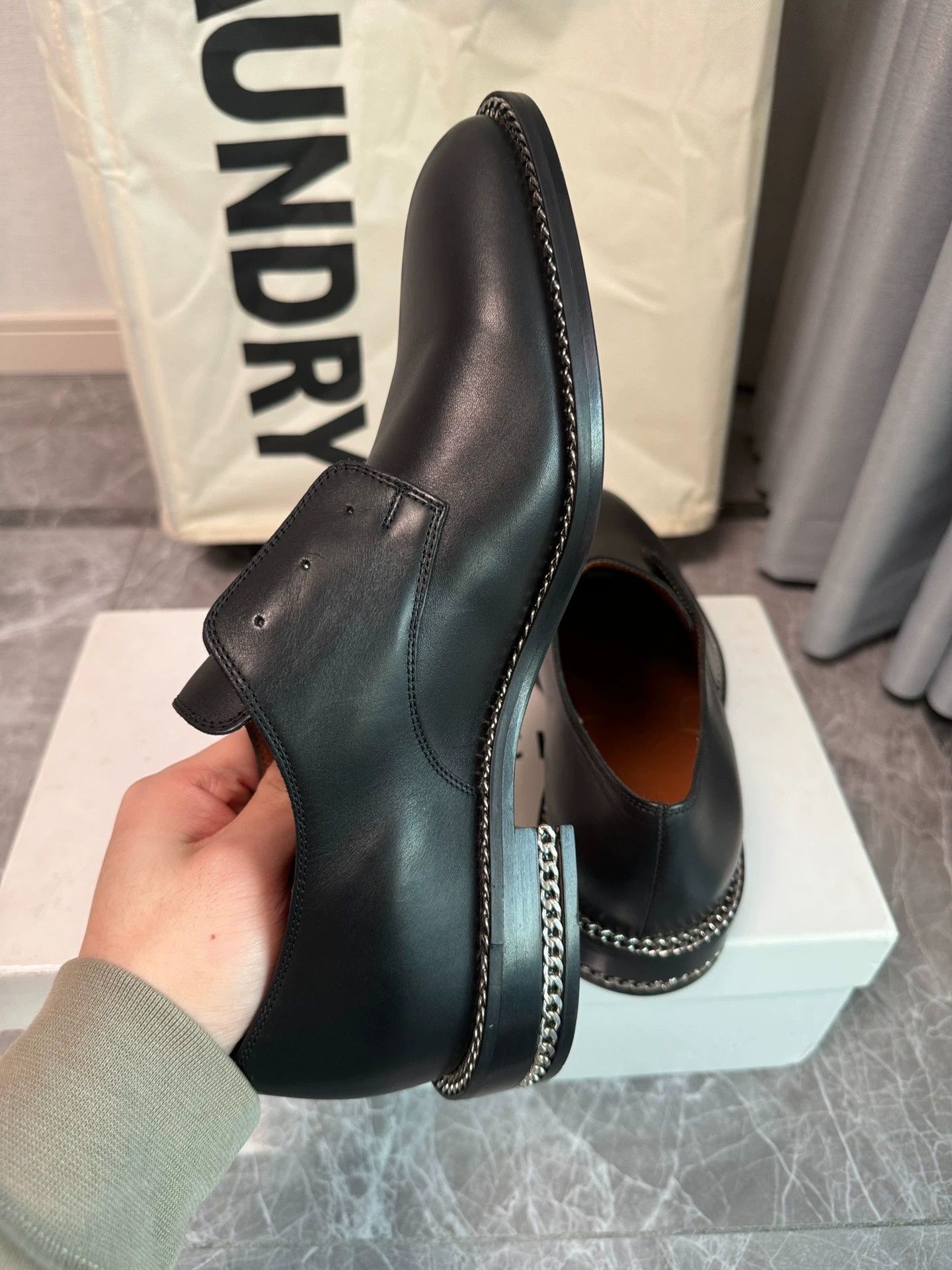 Givenchy Givenchy Cowhide Slip-on Leather Shoes 39.5 99 New Size US 6.5 / EU 39-40 - 5 Thumbnail