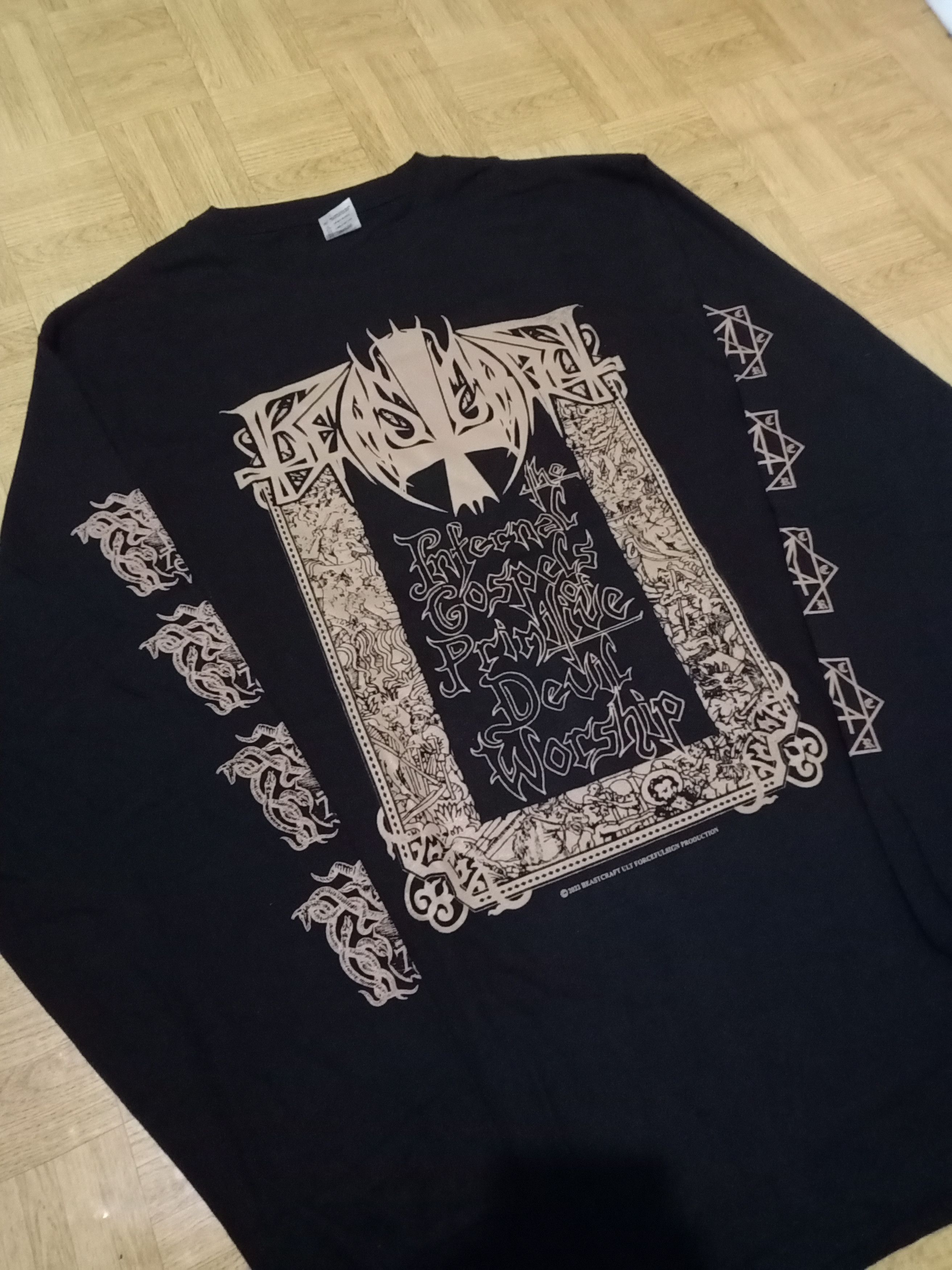 Band Tees Beast craft longsleeve Size US XXL / EU 58 / 5 - 1 Thumbnail