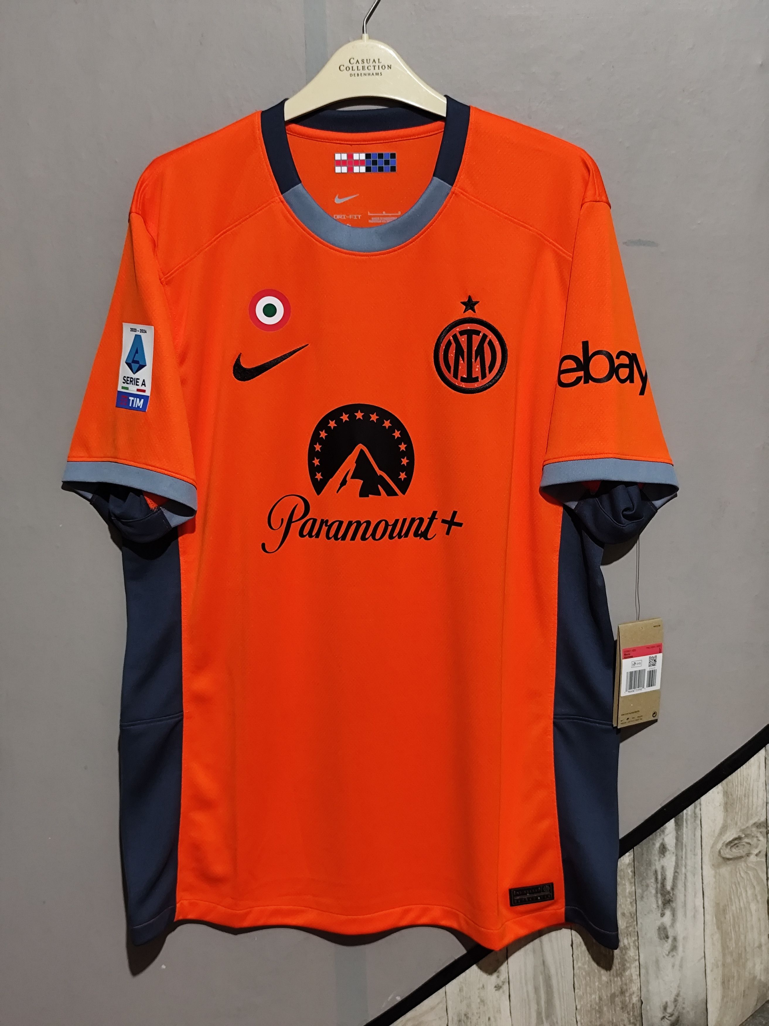 Nike Nike x Inter Milan 23/24 Lautaro #10 Third Jersey Size US L / EU 52-54 / 3 - 1 Thumbnail