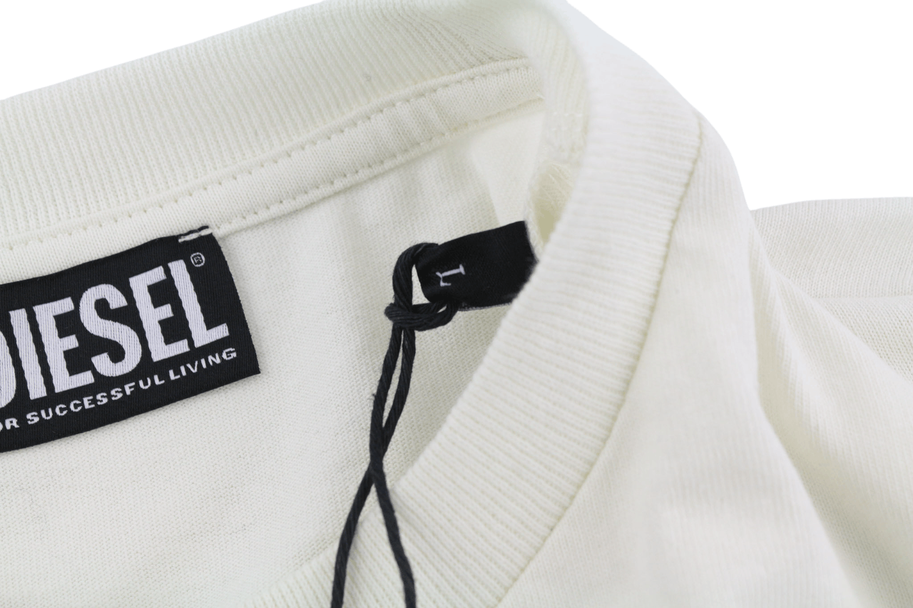 Diesel T-JUST-B67 L Short Sleeve Logo Tee 40282 Size US L / EU 52-54 / 3 - 10 Thumbnail