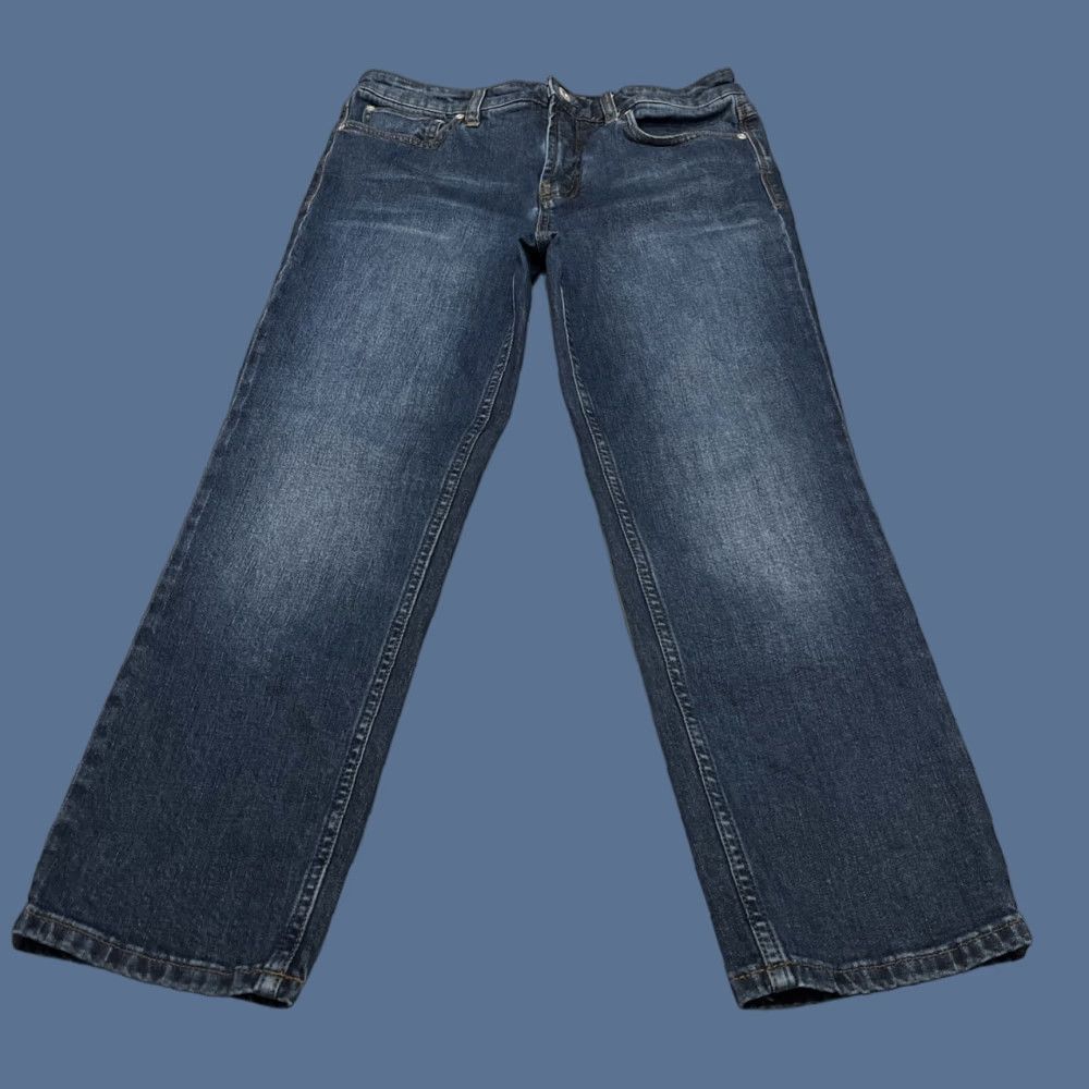 Free People Free People Jeans Women 28 61855-16515125 Medium Preppy Denim Straight High Rise Zip 5-Pocket Womens Jeans Size 28" / US 6 / IT 42 - 1 Thumbnail
