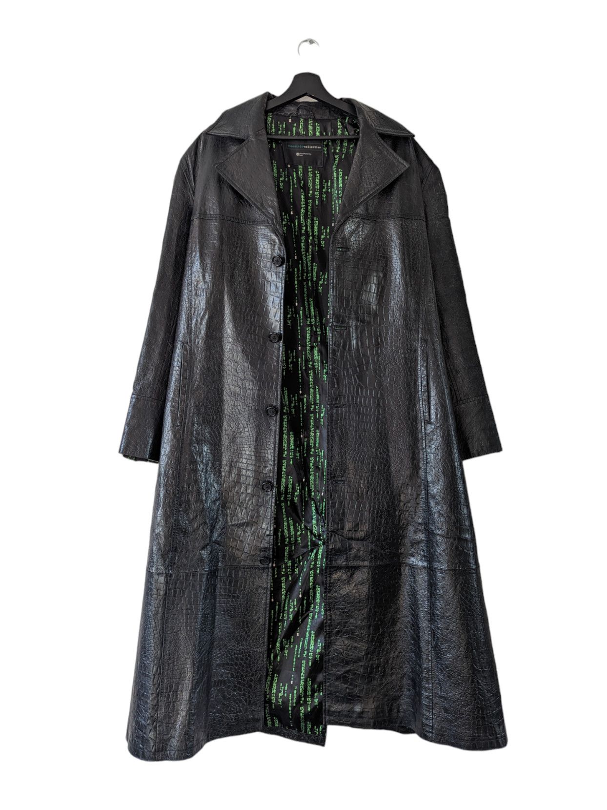 image of Movie x Vintage Official Matrix Coat in Black, Men's (Size XL)