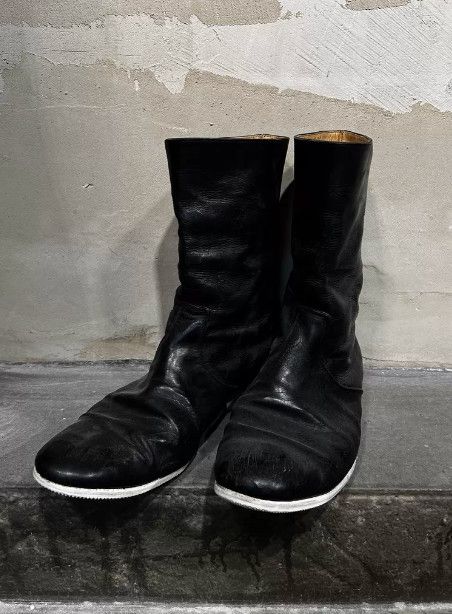 Number (N)ine Number (N)ine 2002SS “Modern Age” Leather Boots Size US 8 / EU 41 - 2 Thumbnail