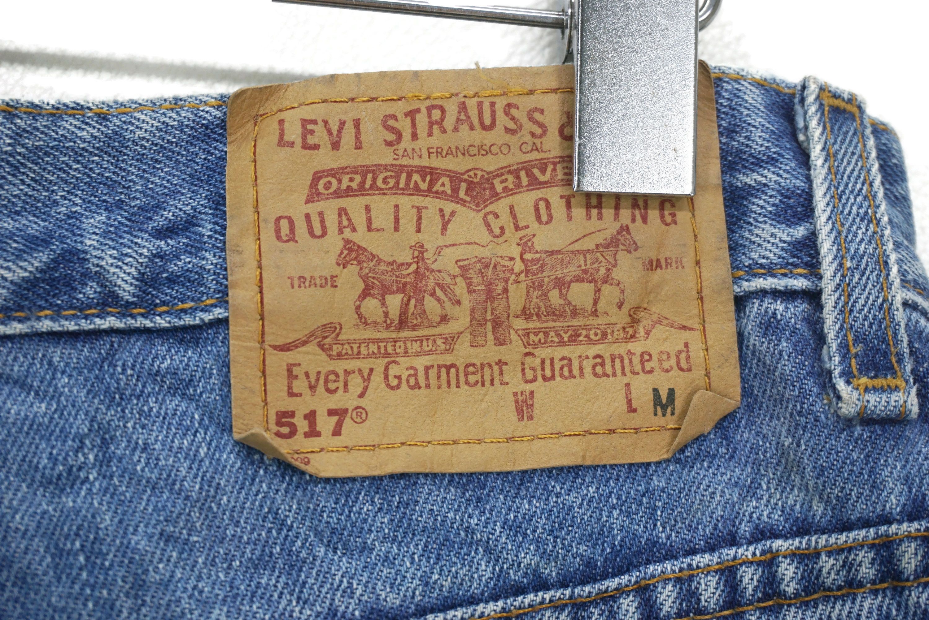 Levi's Vintage Levi's 517 Jeans W32xL26.5 11517-4892 Cropped Denim Size US 32 / EU 48 - 10 Thumbnail