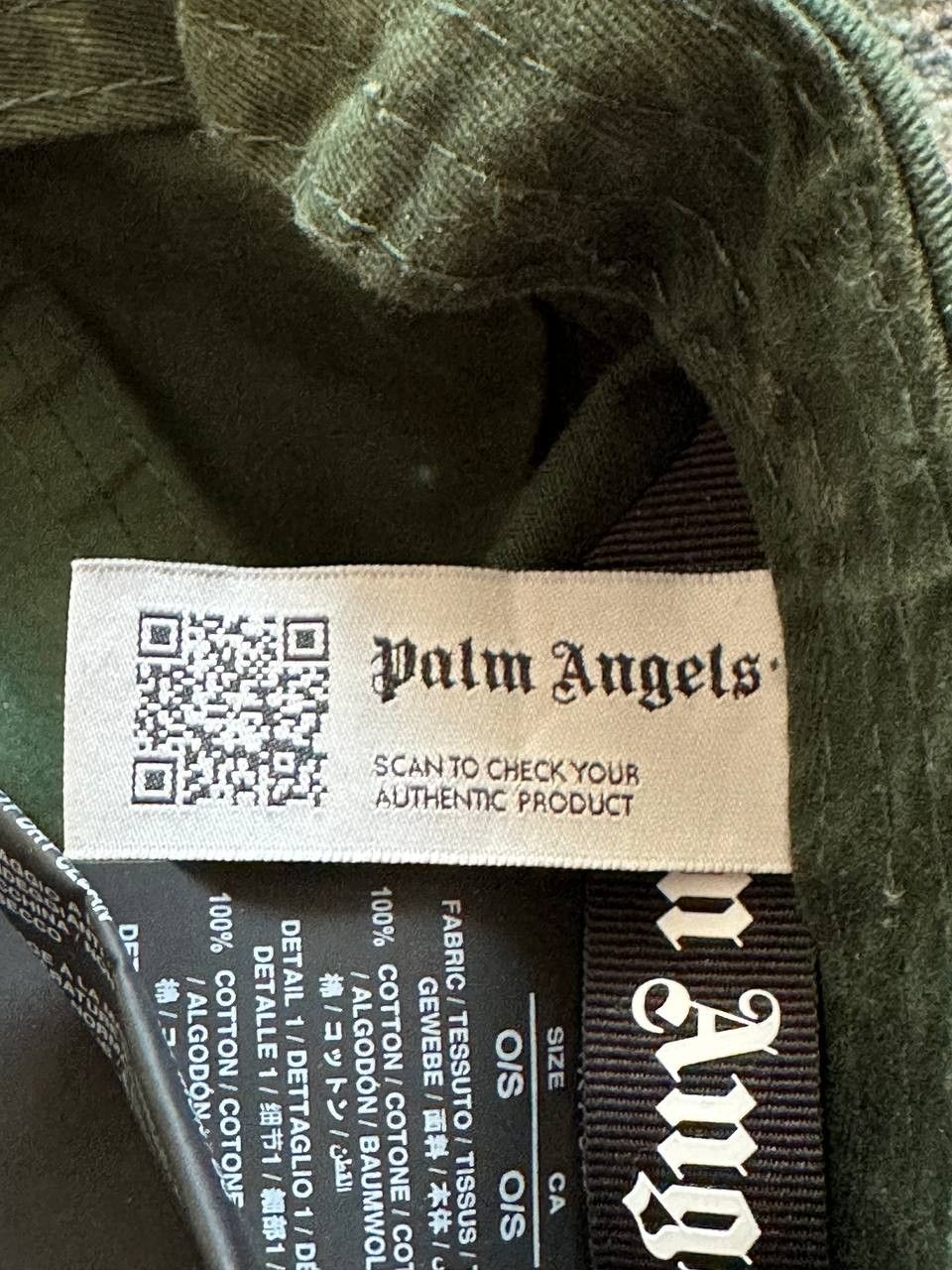 Palm Angels Palm Angels Dark Green Cap Size ONE SIZE - 4 Thumbnail