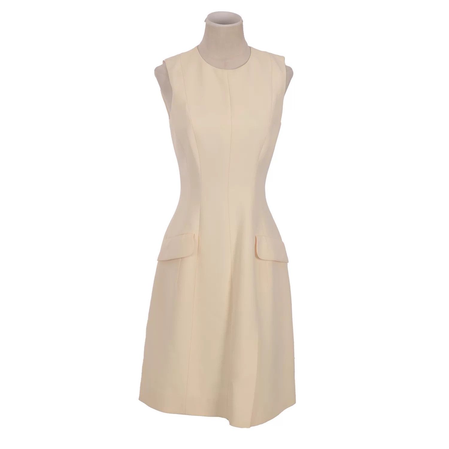 Dior Dior women's solid silk/wool dress S Size XS / US 0-2 / IT 36-38 - 1 Thumbnail