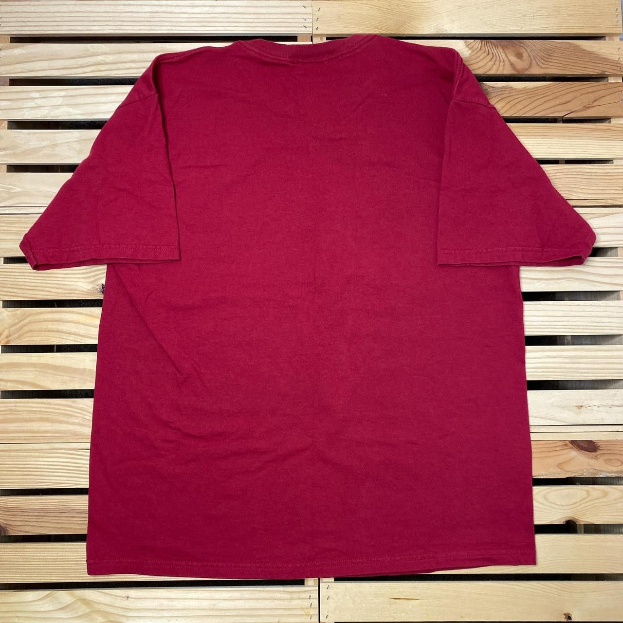Reebok Vintage Reebok Burgundy Tee Size XL Size US XL / EU 56 / 4 - 2 Thumbnail