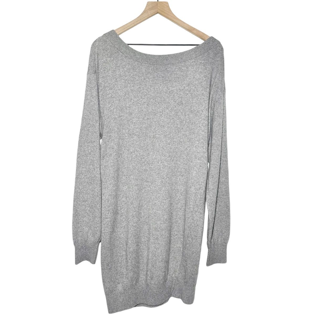 Alexander Wang Alexander Wang Asymmetrical Zip Detail Sweater Dress Size L / US 10 / IT 46 - 2 Thumbnail