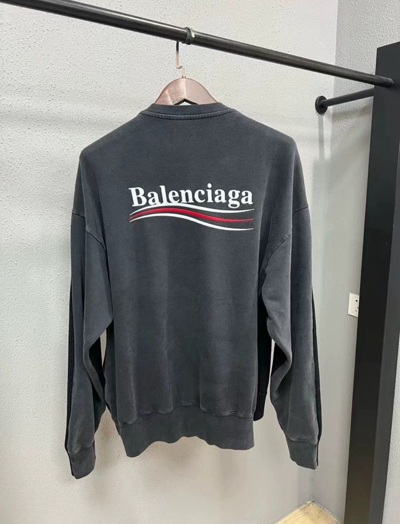 Balenciaga Balenciaga Manchester United Cola embroidered patchwork sw Size US S / EU 44-46 / 1 - 1 Thumbnail