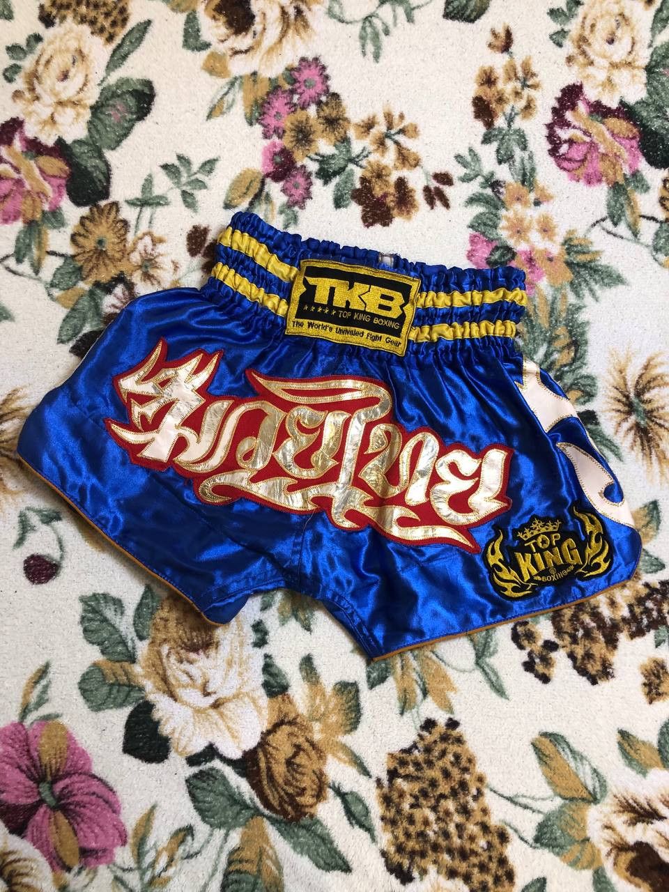Vintage Vintage Muay Thai Boxing Shorts Size US 30 / EU 46 - 1 Thumbnail