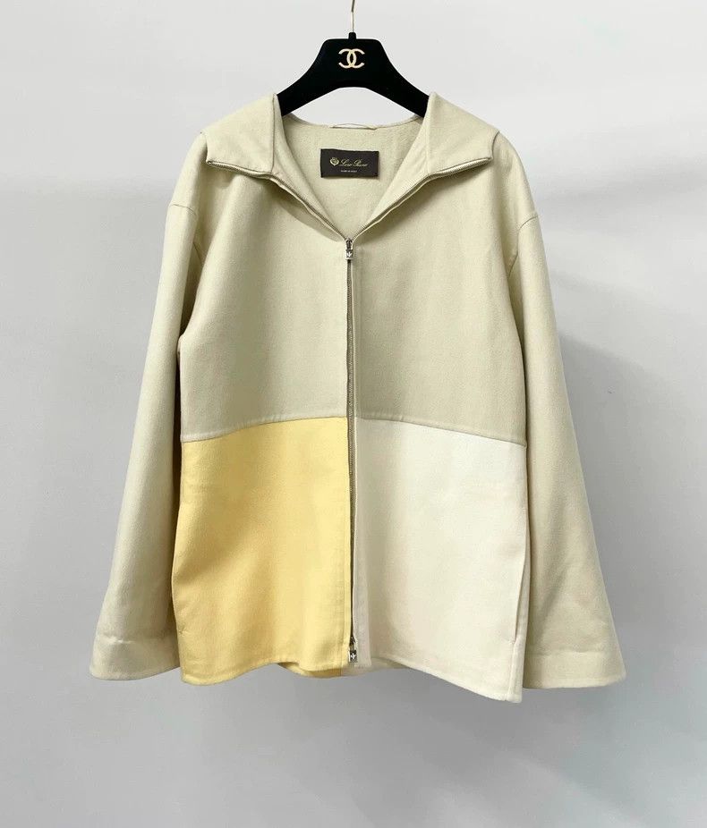 Loro Piana Loro Piana Colorblock Cashmere Jacket - dmc Size US XS / EU 42 / 0 - 1 Thumbnail