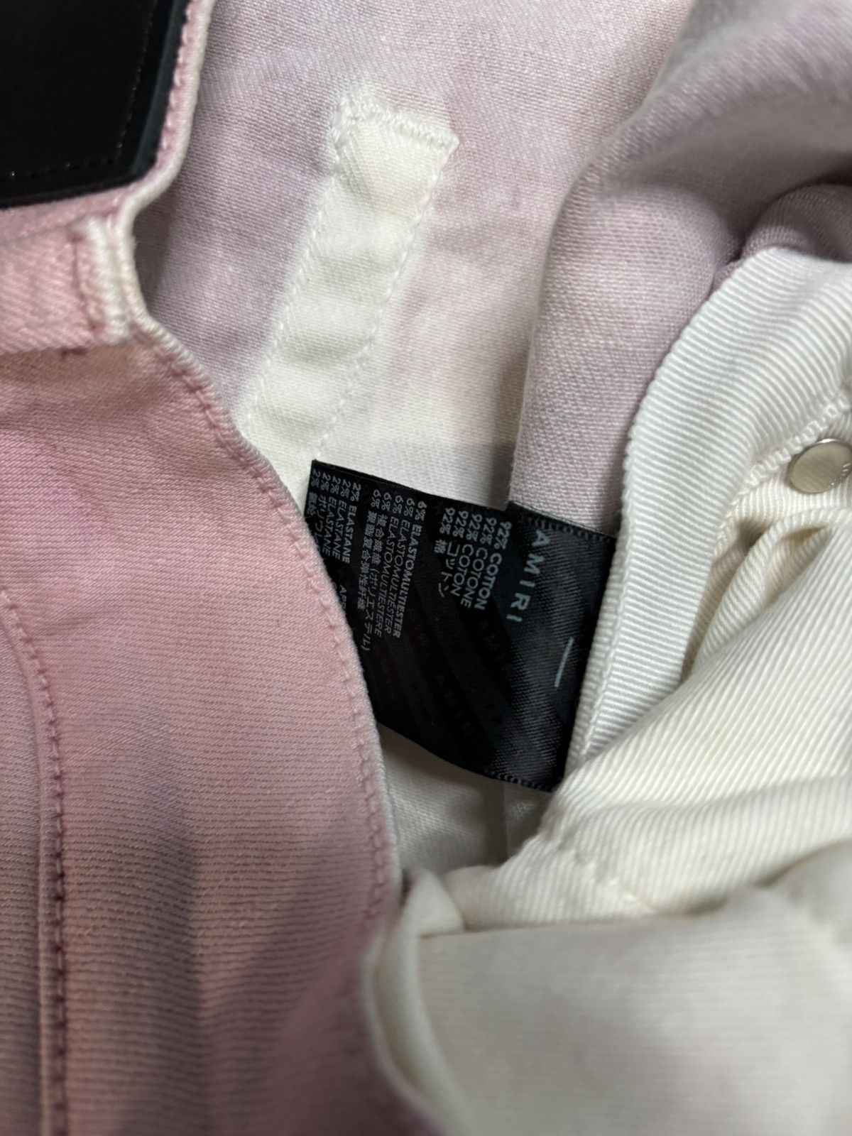 Amiri Amiri MX1 Sprayed Pink Size US 32 / EU 48 - 4 Thumbnail