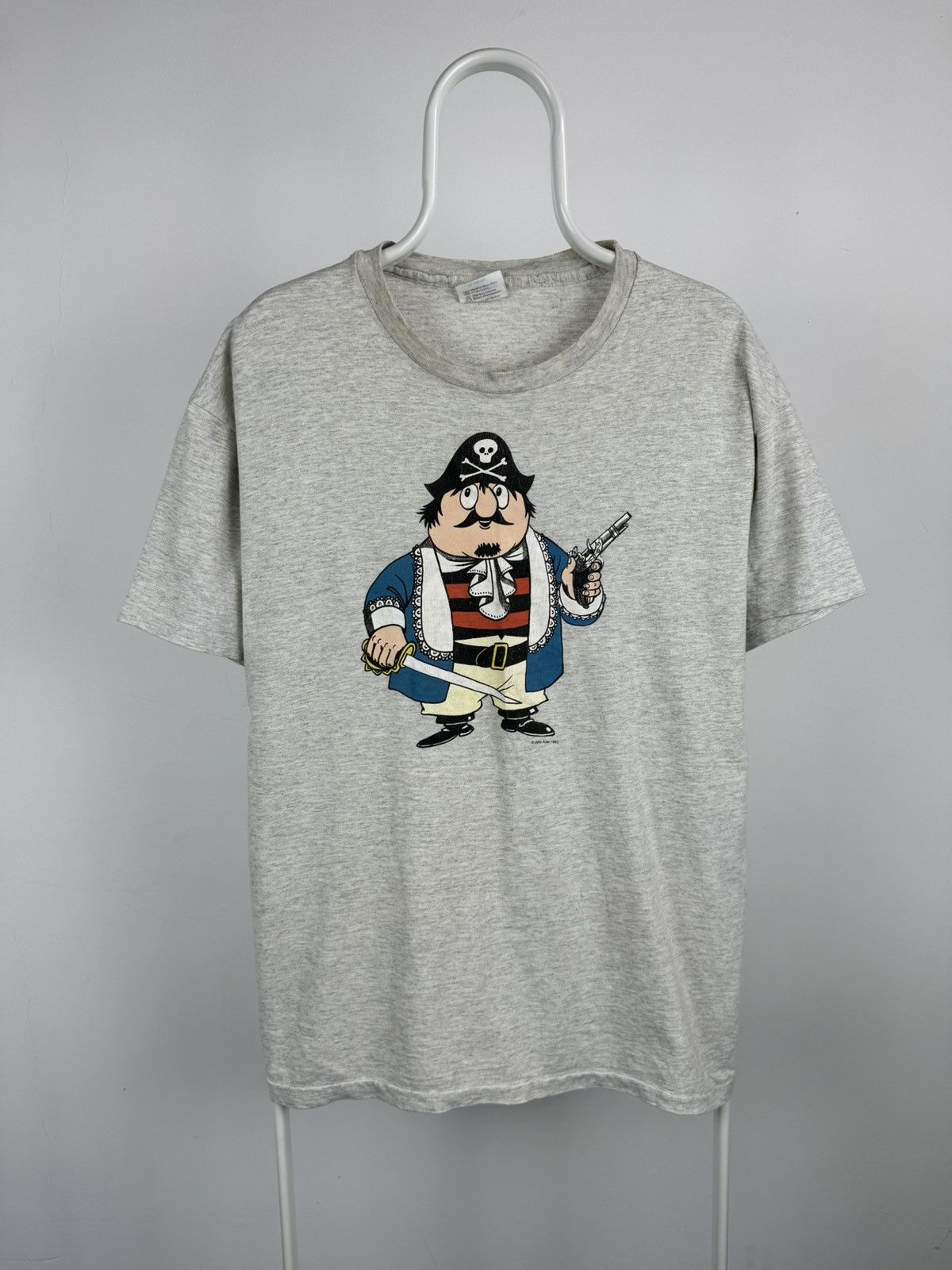 Vintage Vintage Captain Pugwash 1993 John Ryan Tee Size US XL / EU 56 / 4 - 1 Thumbnail
