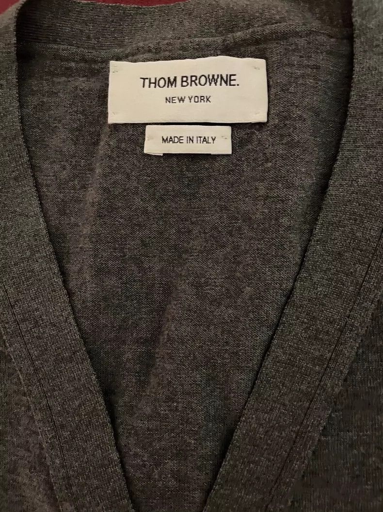 Thom Browne Thom Browne Cashmere cardigan Size US XS / EU 42 / 0 - 3 Thumbnail