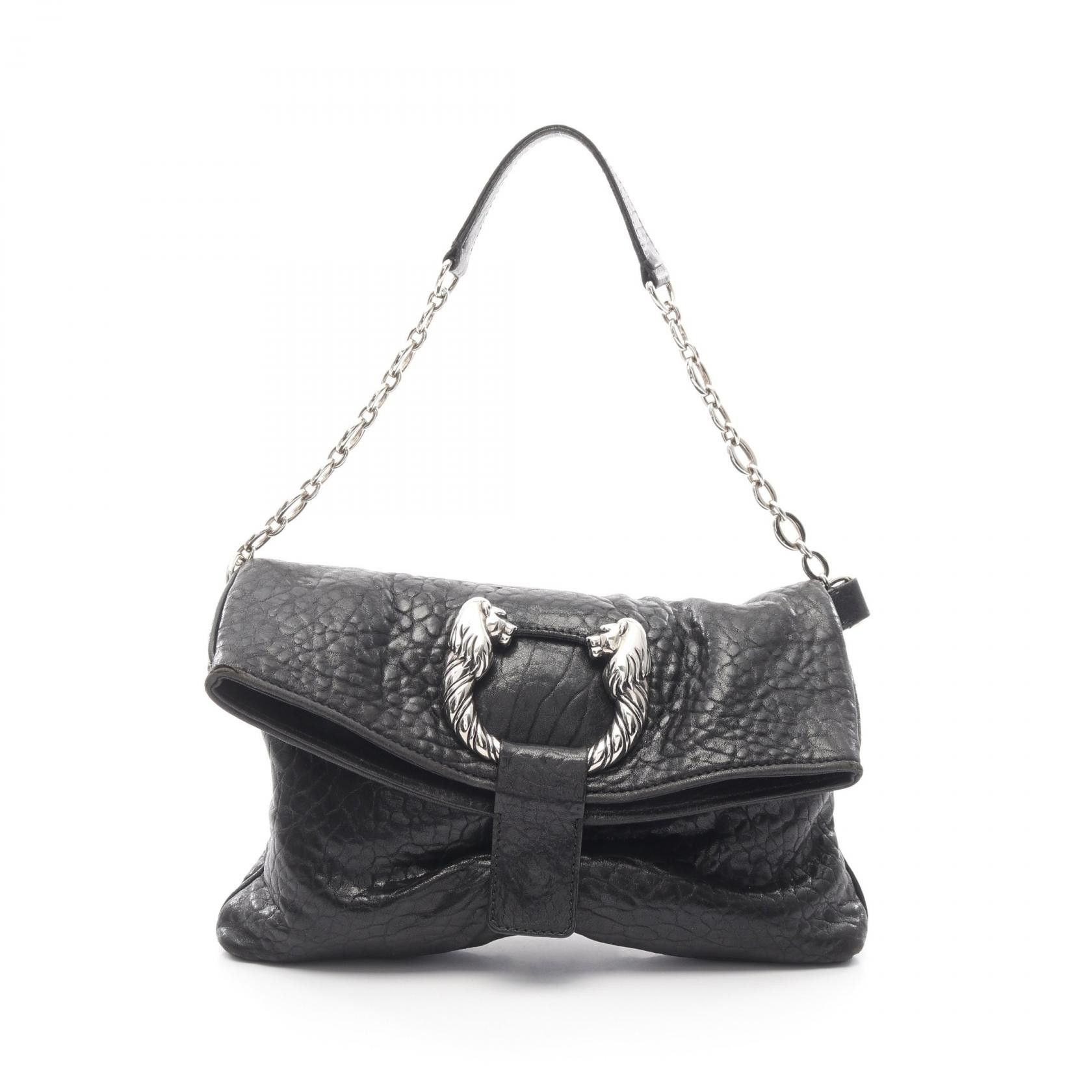 Bvlgari Bvlgari BVLGARI Leoni Leather Shoulder Bag Leather Shoulder Bag Size ONE SIZE - 1 Thumbnail