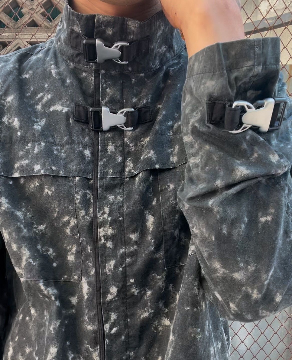Designer × Japanese Brand Japan brand Bernings Sho Studio Nylon x Printing Jacket Size US L / EU 52-54 / 3 - 4 Thumbnail