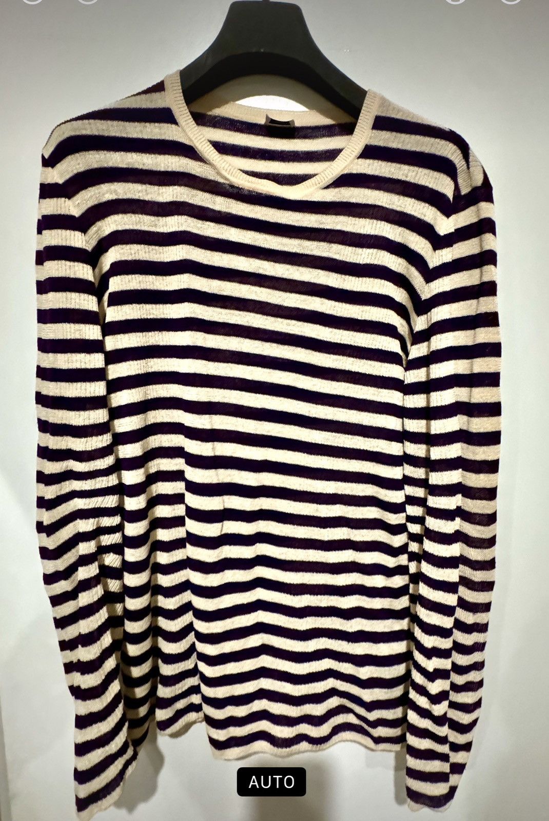 Saint Laurent Paris Saint Laurent striped ribbed-knit jumper Size US L / EU 52-54 / 3 - 1 Thumbnail