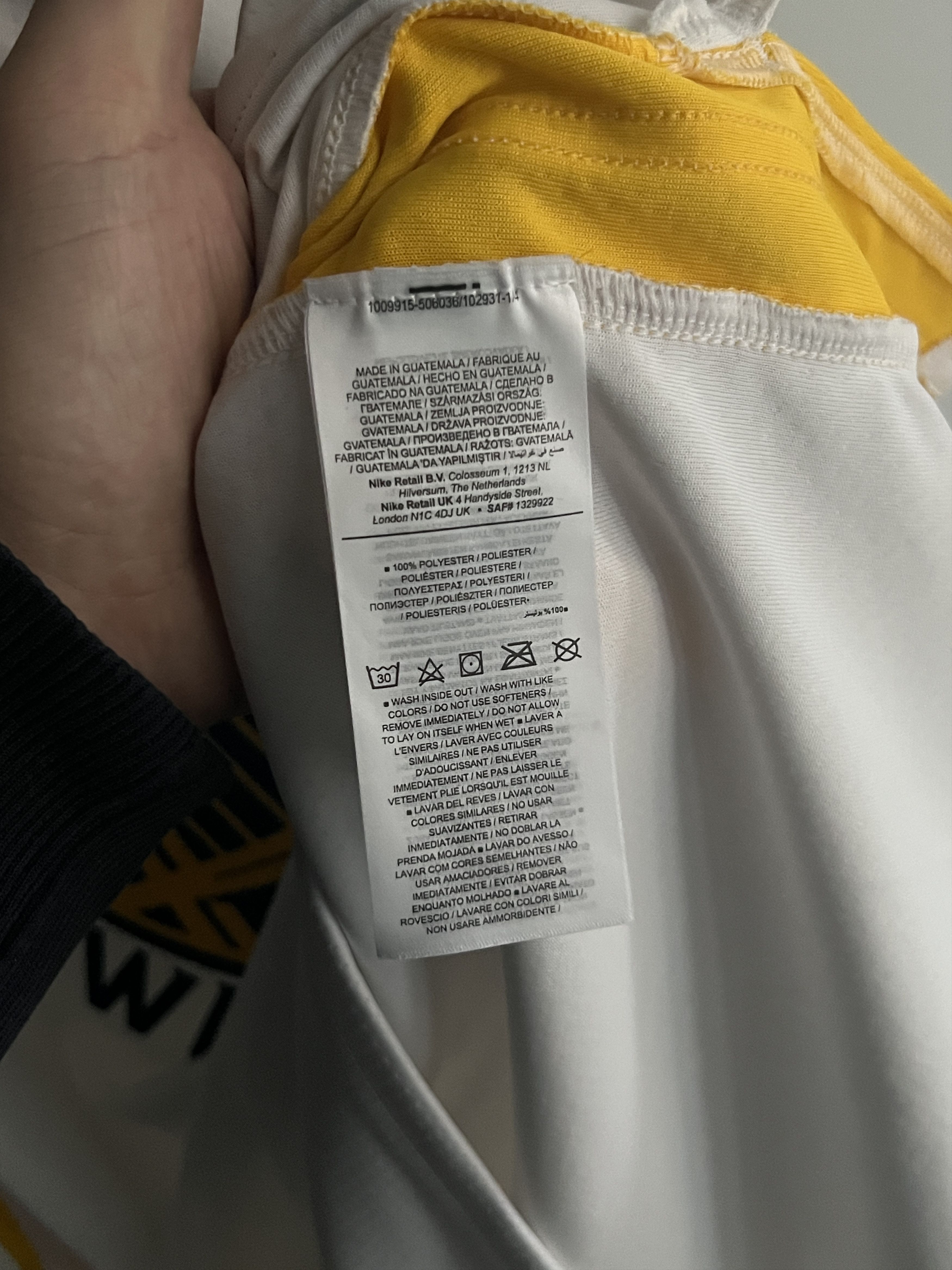 NBA × Nike Jersey Nike Stephen Curry 30 Golden State Warriors NBA USA Size US XL / EU 56 / 4 - 8 Thumbnail