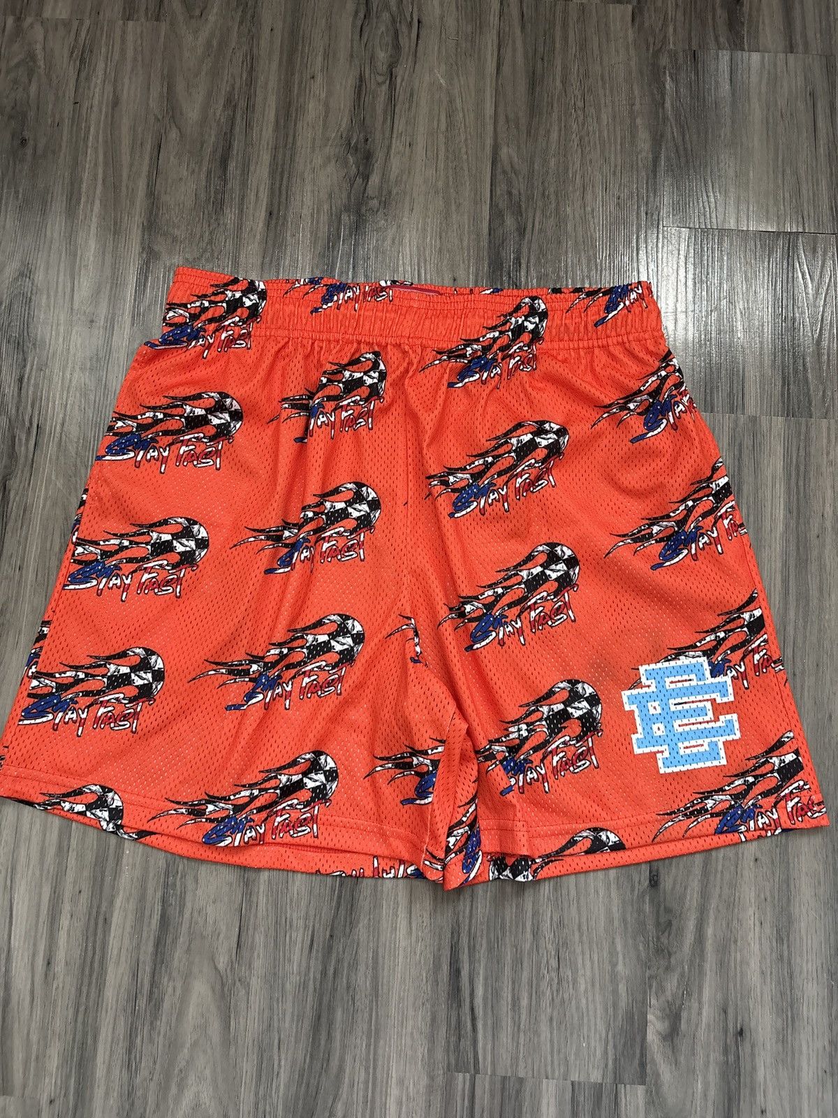 Eric Emanuel × Matty Boy Eric Emanuel x Matty Boy EE Basic Core Short Orange XXL Size US 40 / EU 56 - 2 Thumbnail