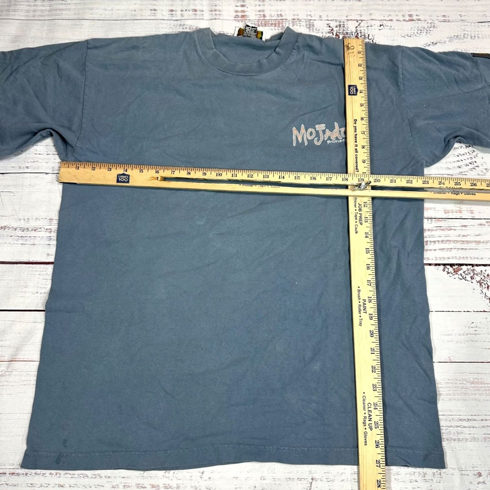 Vintage Mojado Vtg Dreamcatcher Graphic T-Shirt Blue XL Mens Short Sleeve Shirt Size US XL / EU 56 / 4 - 2 Thumbnail