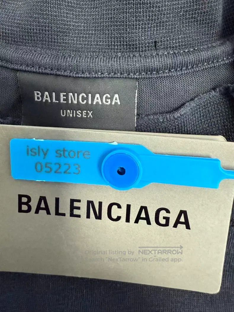 Balenciaga Balenciaga Solid Color Round Neck Layered Long Sleeve Size US S / EU 44-46 / 1 - 4 Thumbnail