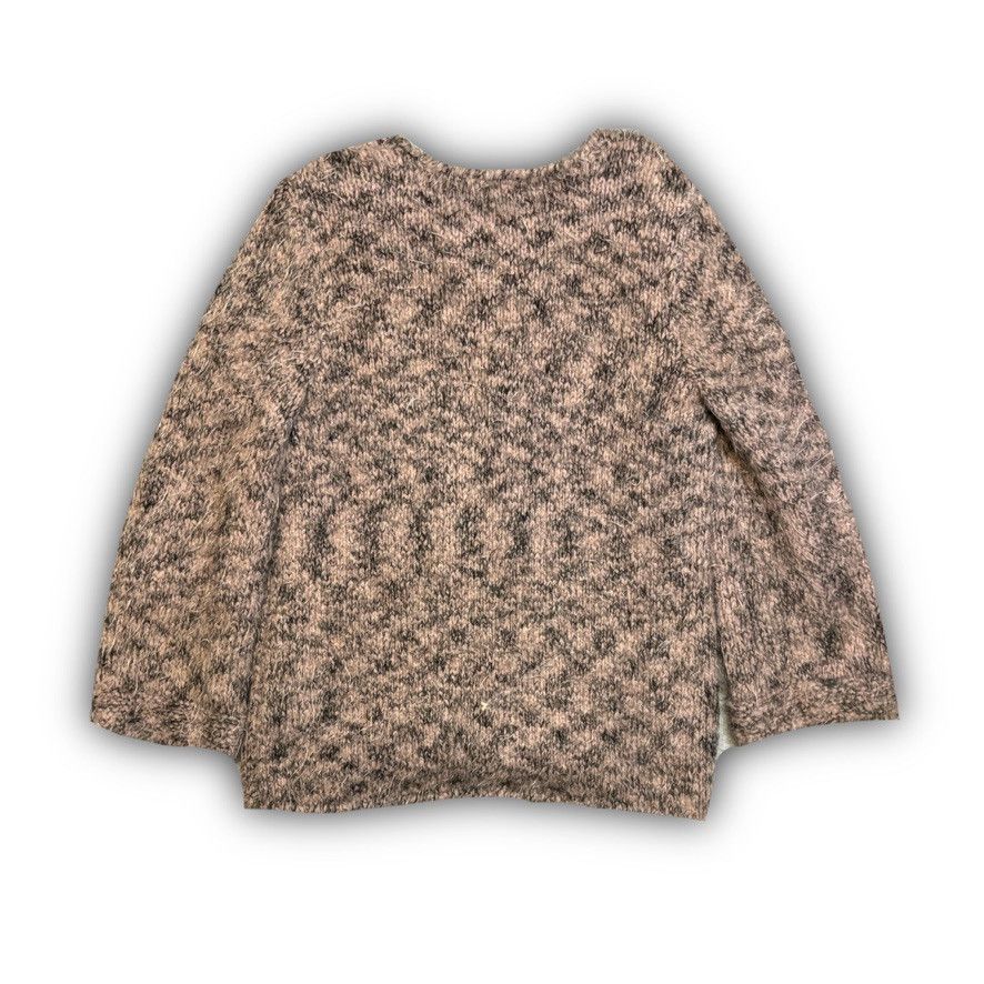 Other One-of-a-Kind Pink Bouclé Knit Zip Jacket Size L / US 10 / IT 46 - 2 Thumbnail