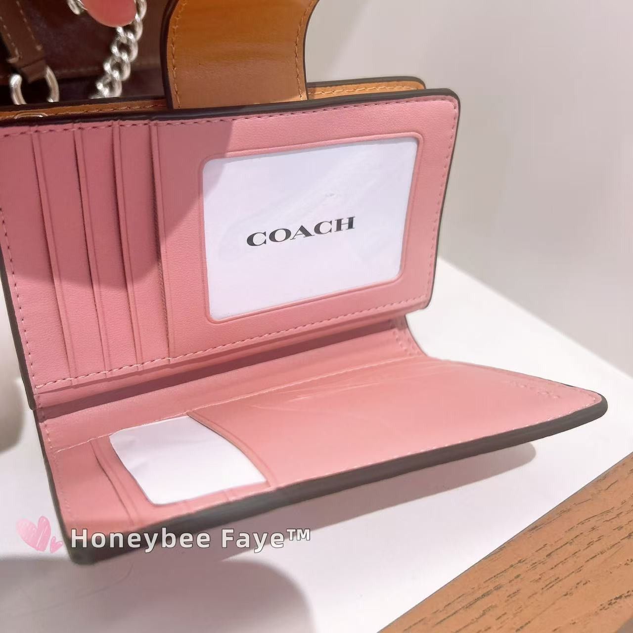 Coach Medium Corner Zip Wallet In Signature Canvas CEC29 Size ONE SIZE - 7 Thumbnail