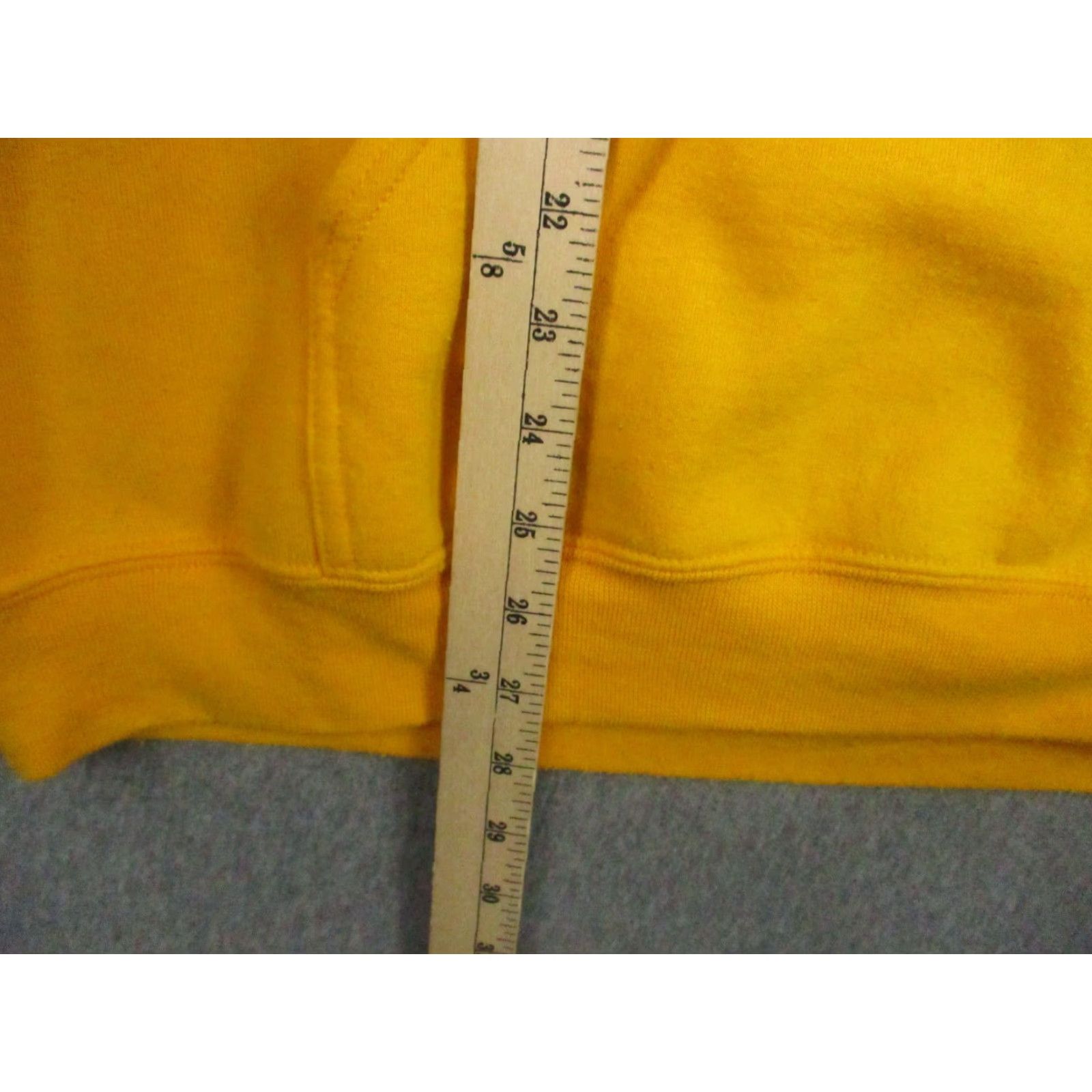 Adidas Adidas Sweatshirt Hoodie Large Adult Yellow Trefoil Logo Pullover Hoodie Mens Regular Size L Graphic Print Pockets Hooded Fleece Cotton Polyester Size US L / EU 52-54 / 3 - 5 Thumbnail