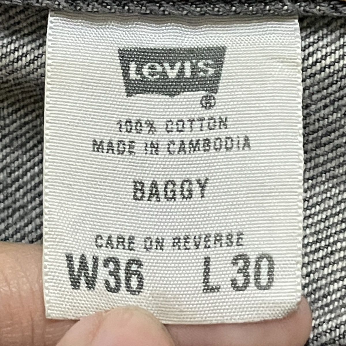 Levi's Very Rare Vintage Brand Levis SilverTab Baggy Jeans 2000s Size US 36 / EU 52 - 12 Thumbnail