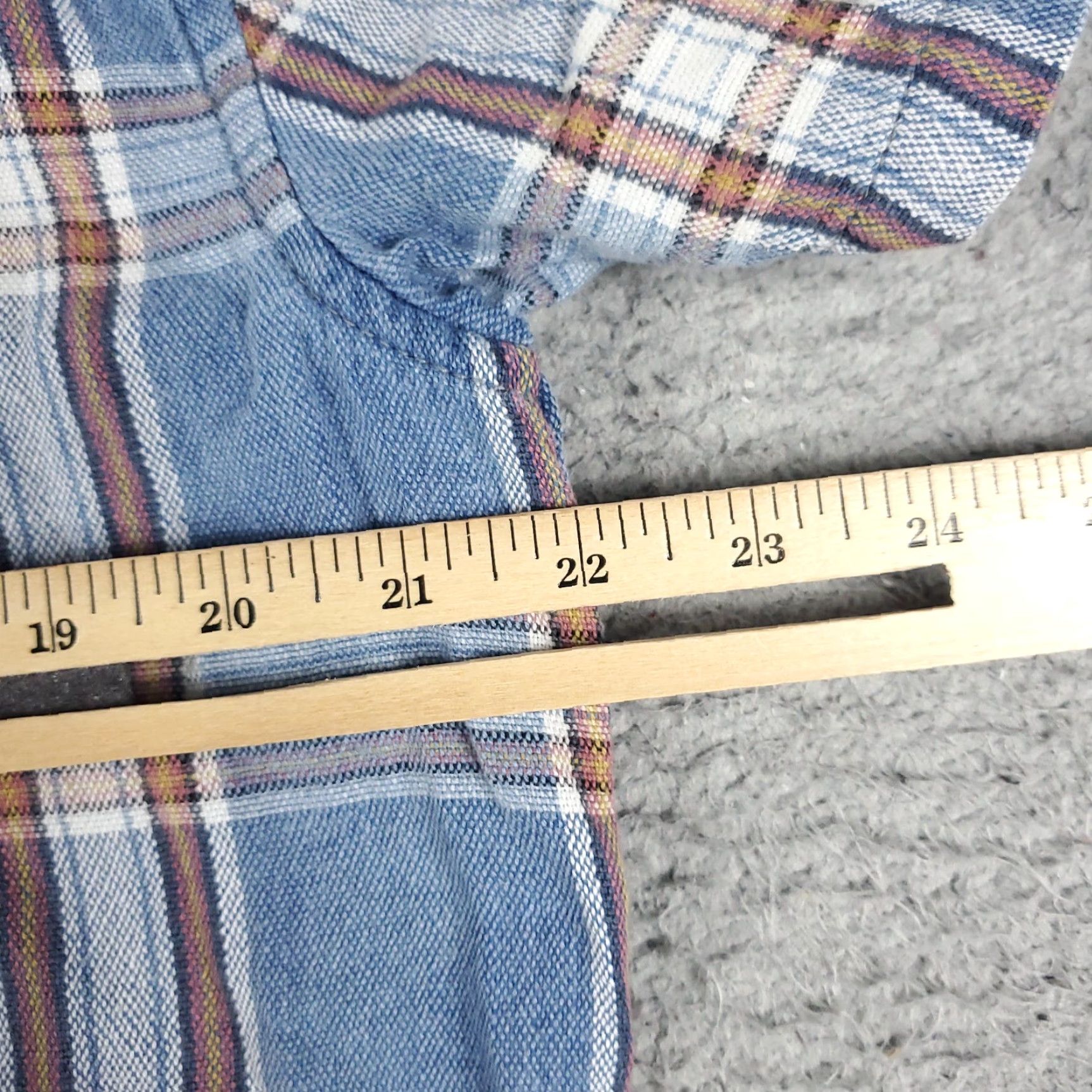 Lucky Brand VINTAGE Lucky Brand Shirt Men Medium Blue Striped Casual Button-Up Size US M / EU 48-50 / 2 - 5 Thumbnail