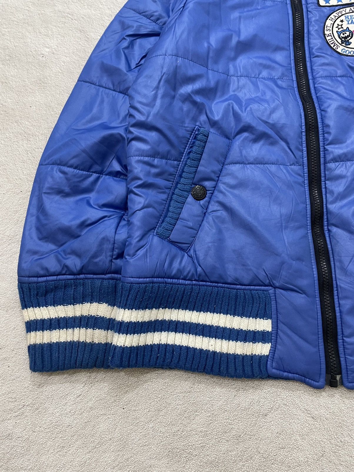 Angel Blue 2000s Angel Blue Puffer Vest Detachable Sleeves & Patch Y2K Size US S / EU 44-46 / 1 - 4 Thumbnail