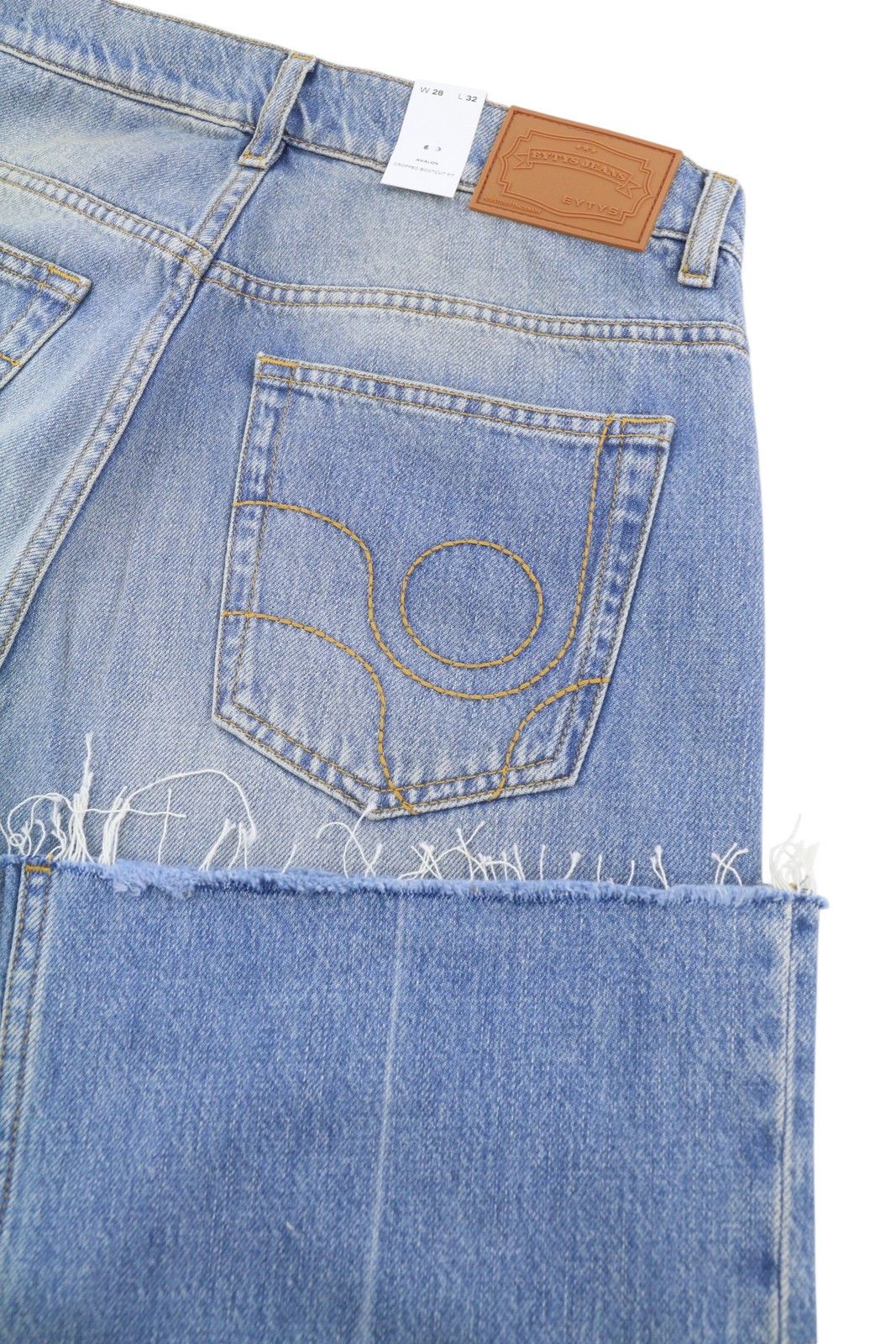 Eytys AVALON TORN INDIGO BOOTCUT W28/L32 RRP370 88888 Size 28" / US 6 / IT 42 - 7 Thumbnail