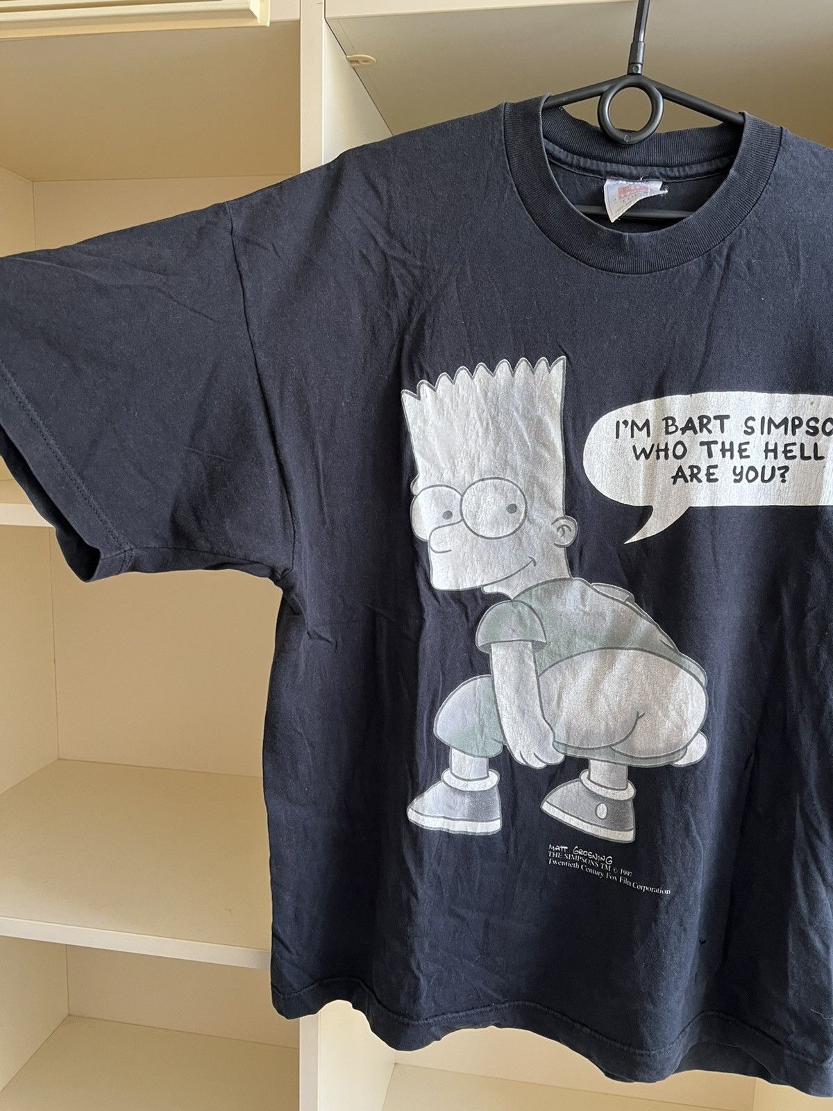 The Simpsons Vintage 1997 The Simpsons Tee Movie T-Shirt RARE Size US XL / EU 56 / 4 - 5 Thumbnail