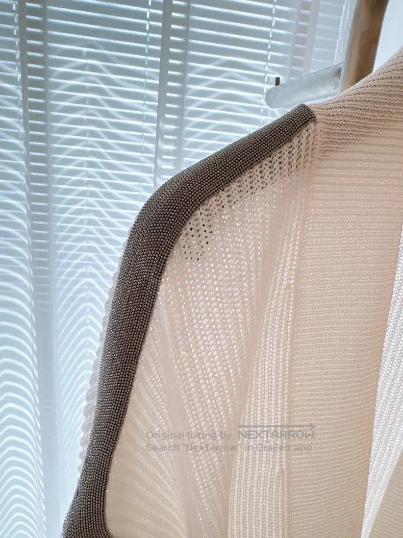 Brunello Cucinelli Brunello Cucinelli Knitted Long Shirt Size S / US 4 / IT 40 - 5 Thumbnail