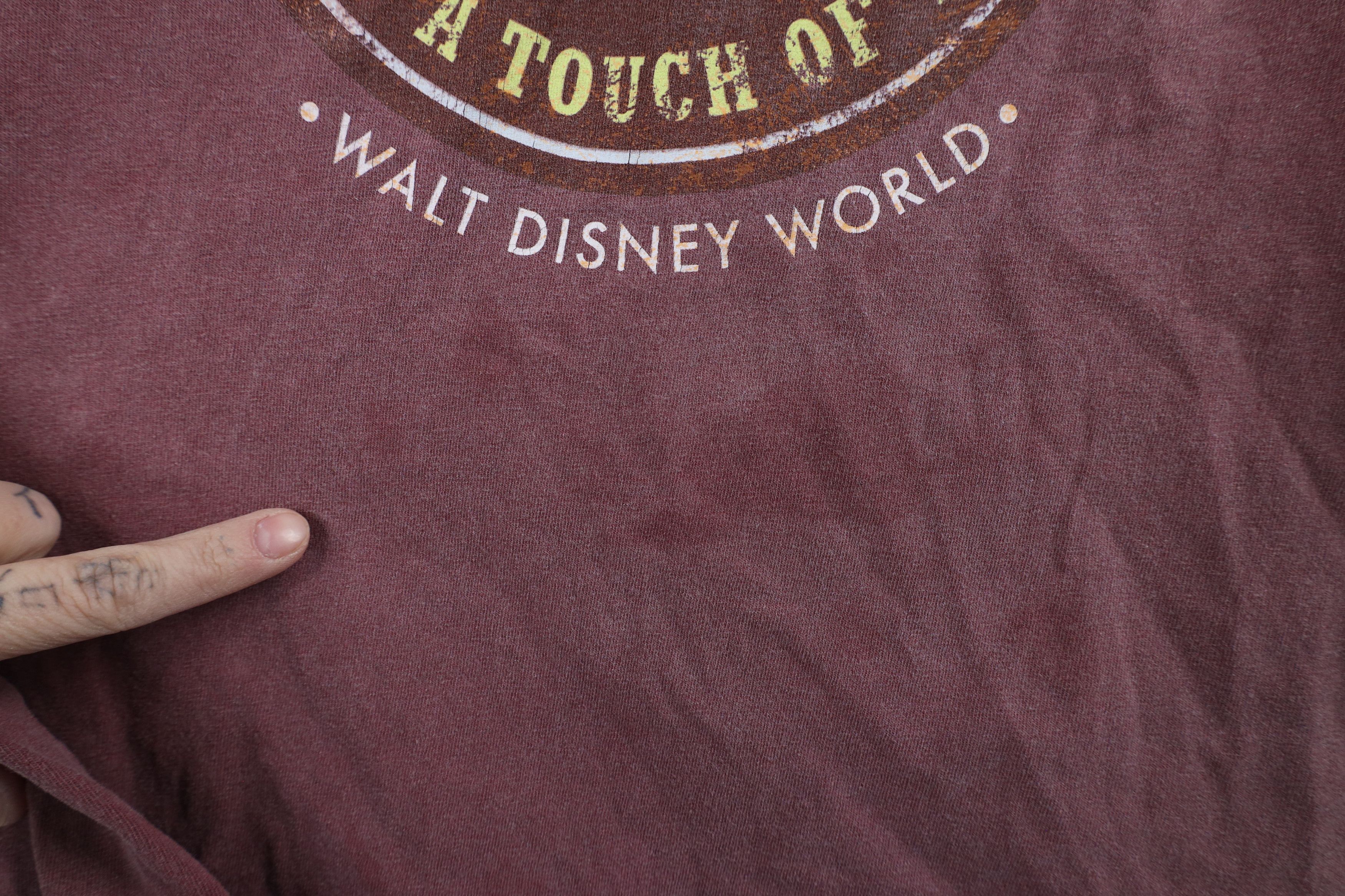 Disney × Vintage Vintage 90s Walt Disney World Tinker Bell Stonewash T-Shirt Size US L / EU 52-54 / 3 - 6 Thumbnail