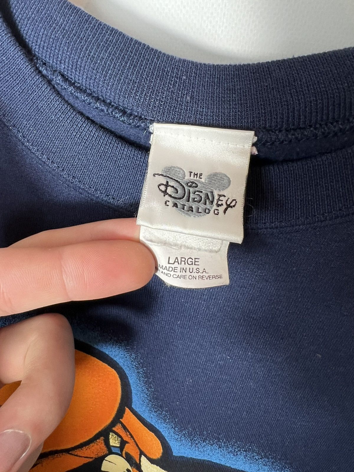 Disney Vintage 90s Made in USA Disney Tiger Cartoon Sweatshirt L Size US L / EU 52-54 / 3 - 4 Thumbnail