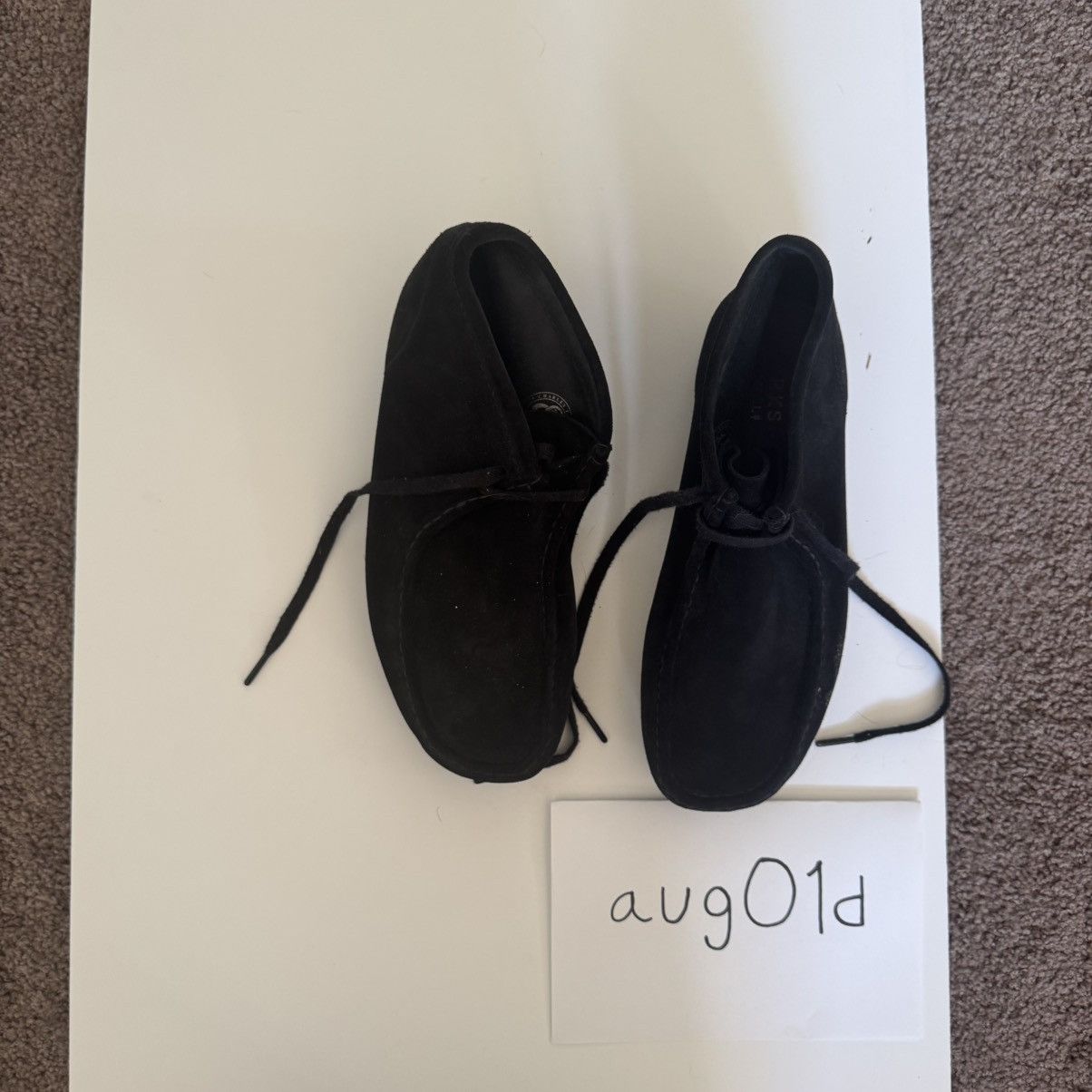Clarks clarks wallabee boot - black suede Size US 12 / EU 45 - 2 Thumbnail