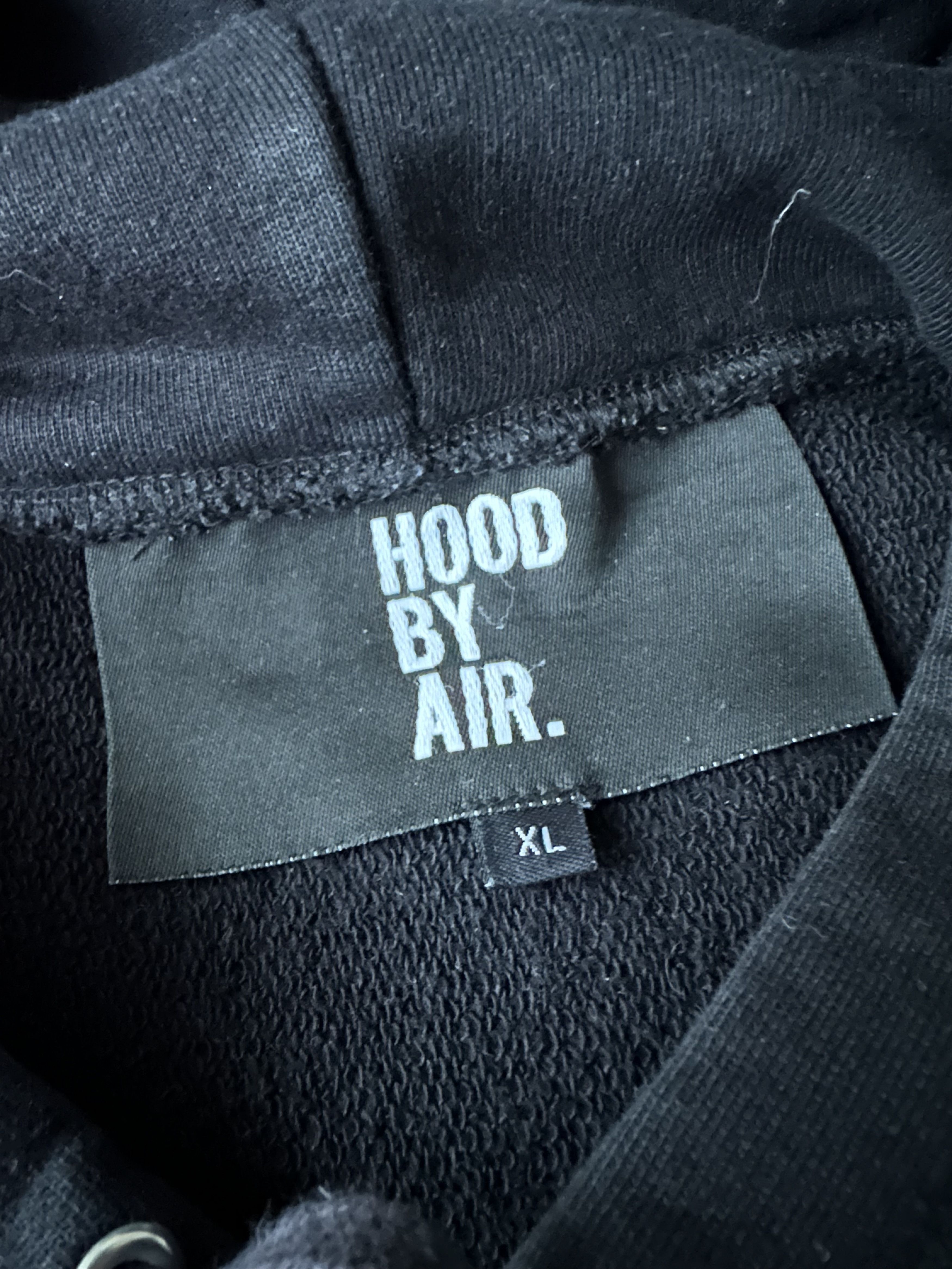 Hood By Air SS15 Hood By Air ''Museum'' Stripes Hoodie Black Size US XL / EU 56 / 4 - 5 Thumbnail